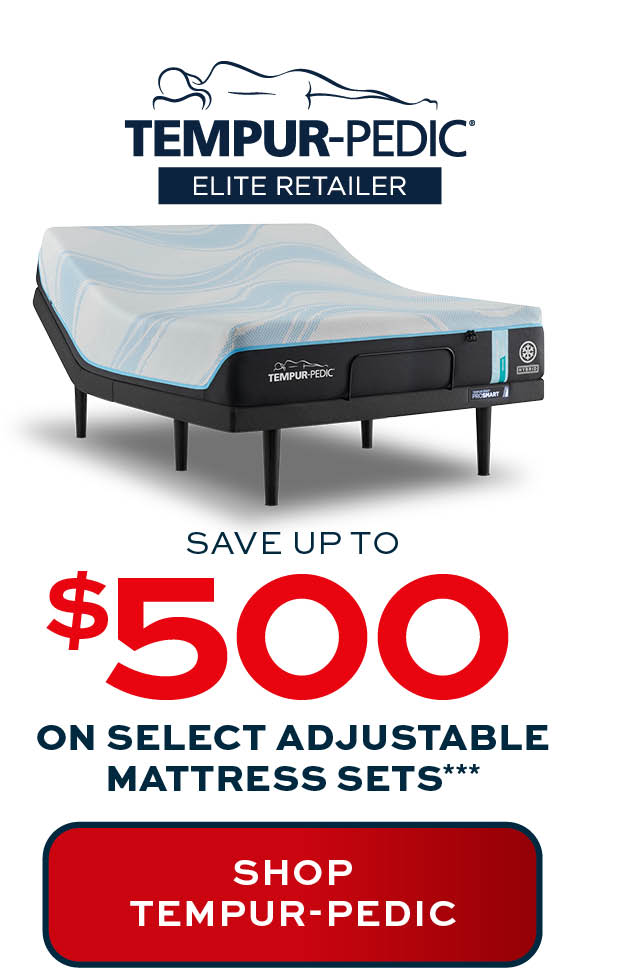 Save up to $500 on select adjustable mattress sets* learn more