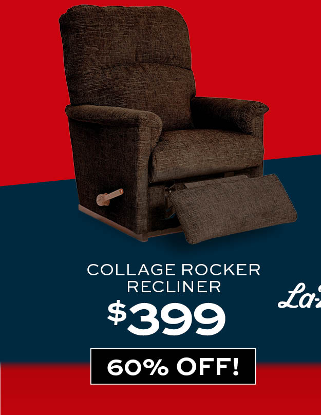 La-Z-Boy Collage Rocker Recliner $399