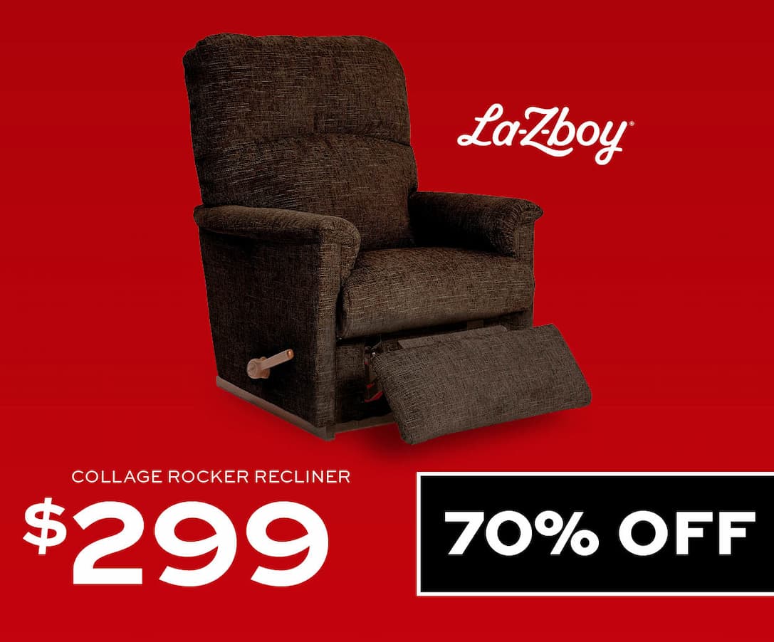 La-Z-Boy Collage Rocker Recliner $299