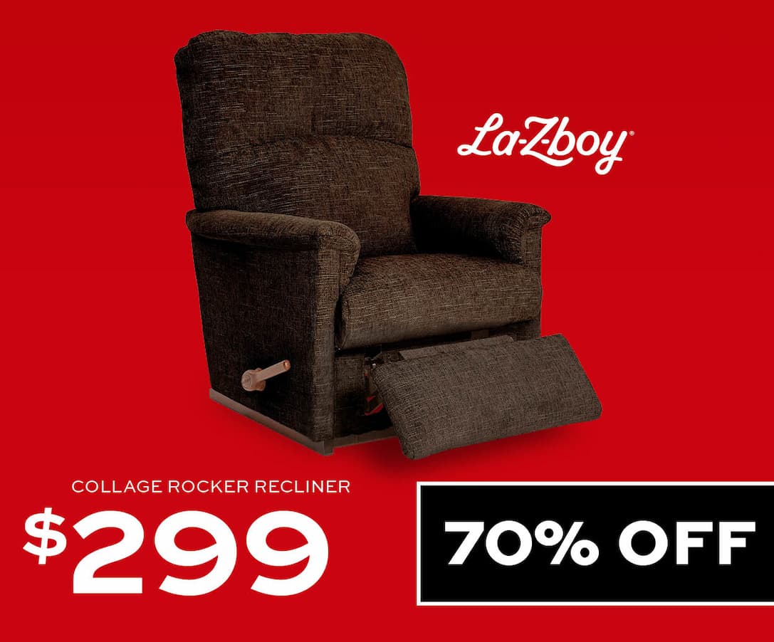 La-Z-Boy Collage Rocker Recliner $299