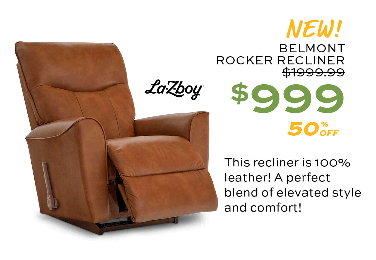 La-Z-Boy Belmont Rocker Recliner $999
