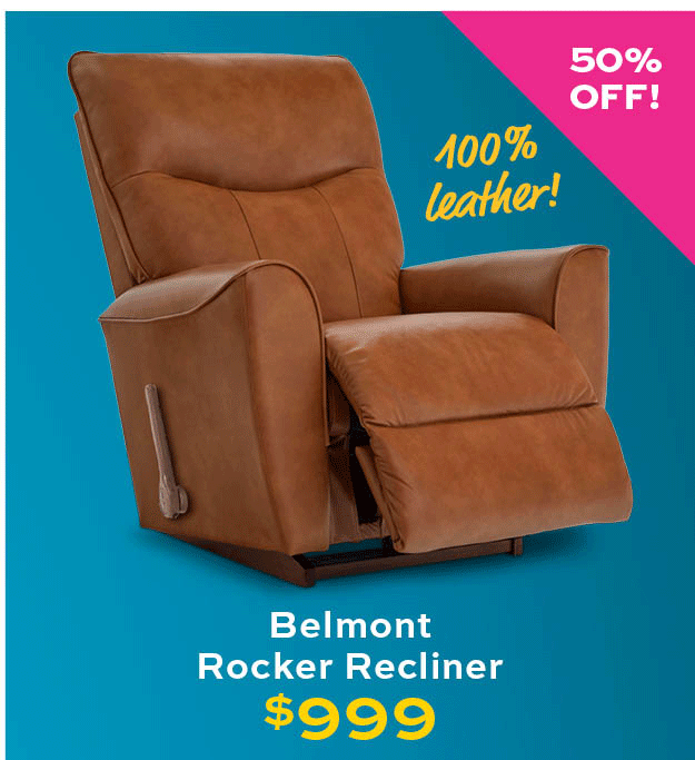 Belmont Rocker Recliner $999