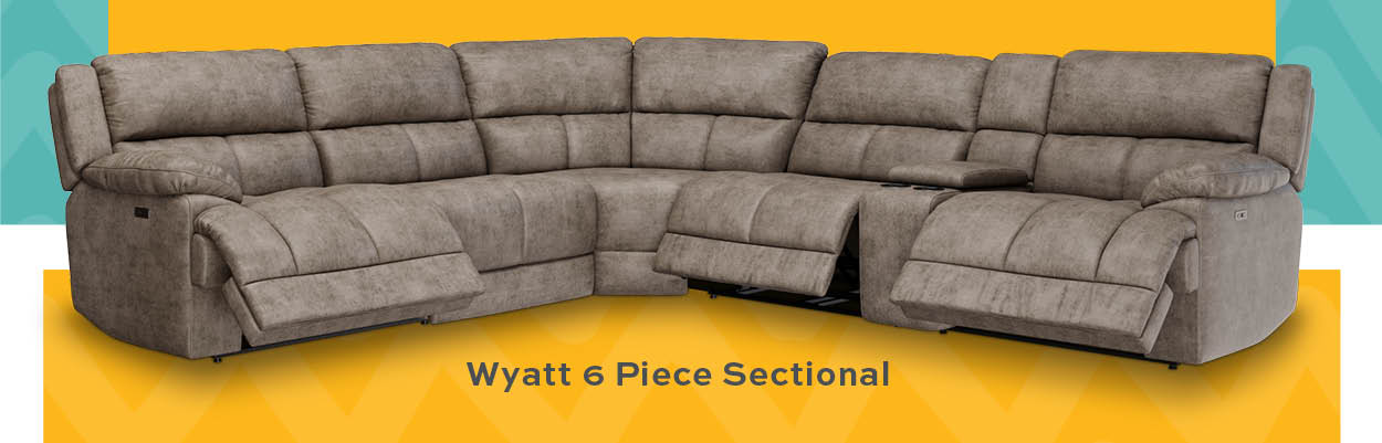 Wyatt 6 Piece Sectional 