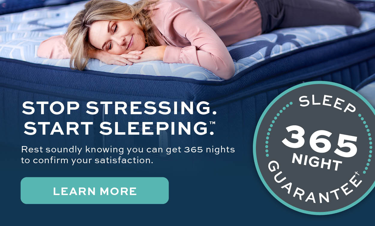 Stop stressing, start sleeping.