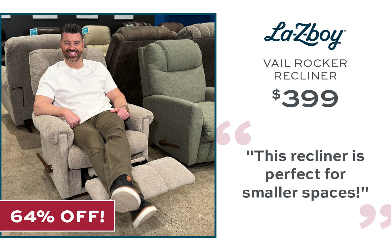 La-Z-Boy Vail Rocker Recliner $399