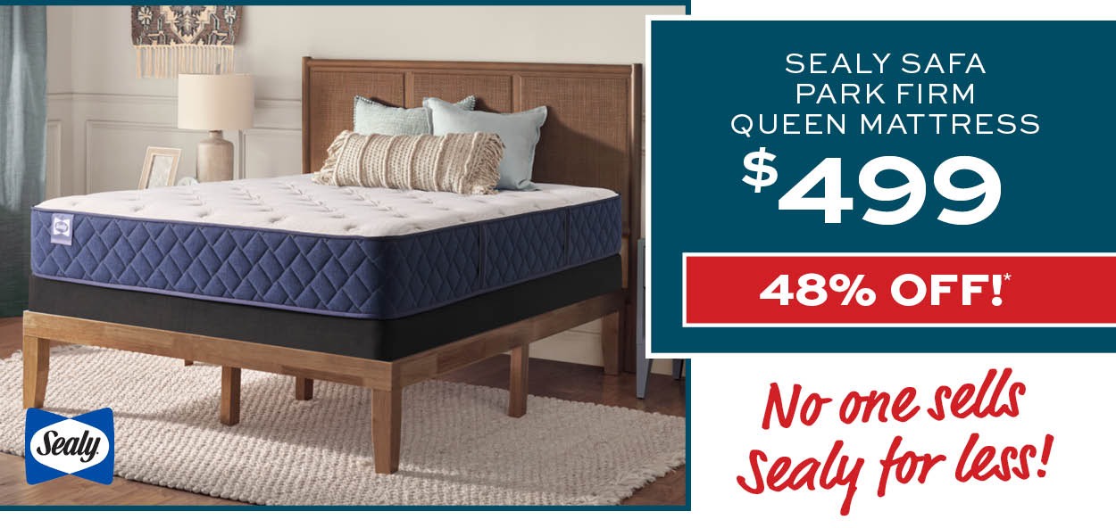 Sealy Safa Park Firm Queen Mattress $499