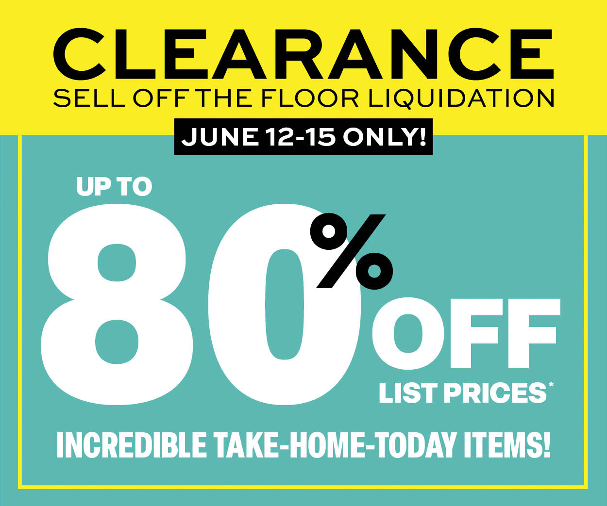 Up to 80% off list prices* learn more