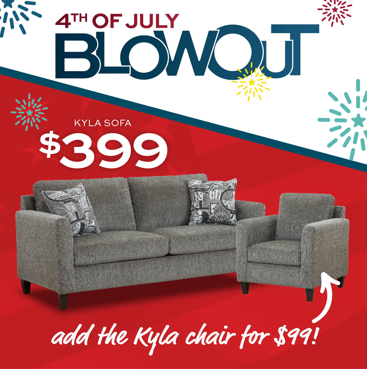Kyla sofa $399