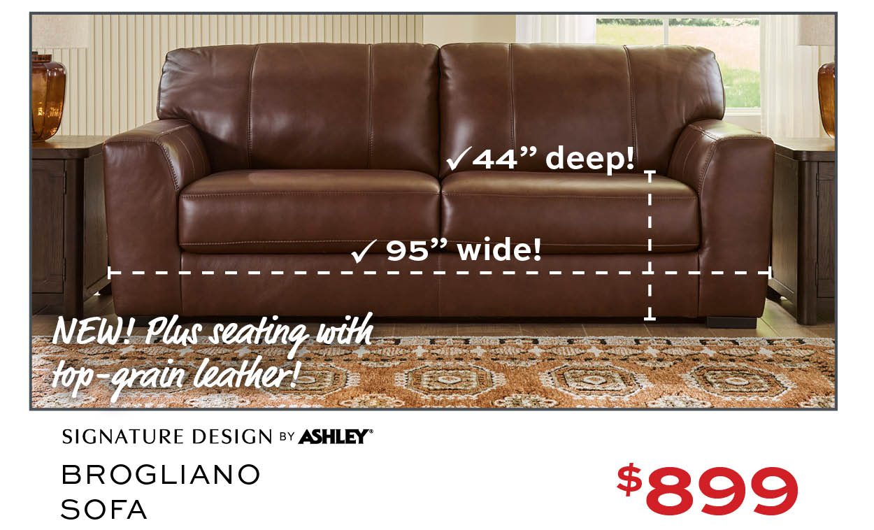 Ashley Brogliano Sofa $899