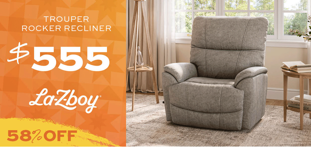 La-Z-Boy Trouper Rocker Recliner $555