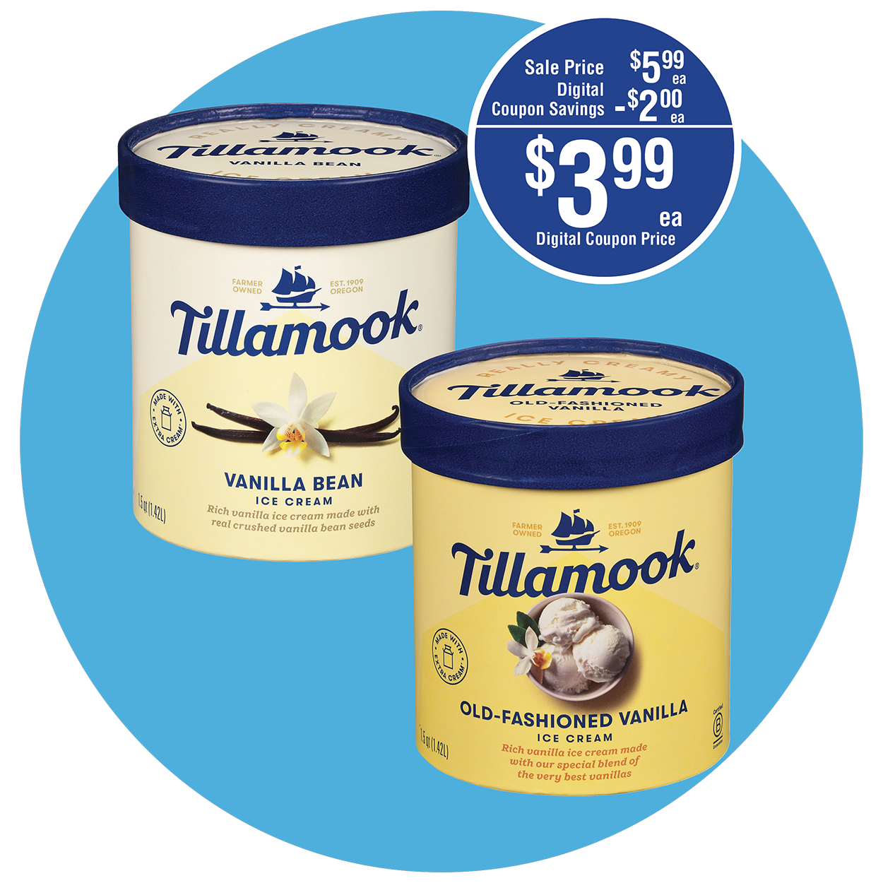 TILLAMOOK ICE CREAM