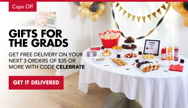 Free delivery Gift the Grads - flowers, balloons, gift cards