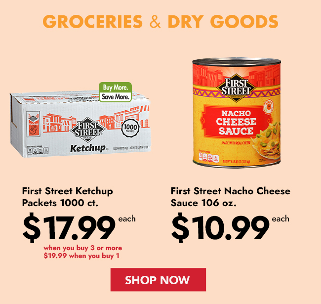 Groceries and dry goods