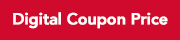 Digital coupon price