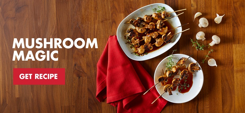 Mushroom Skewers Recipe