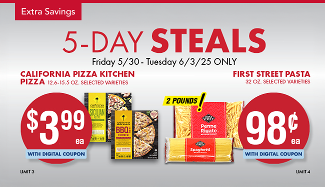 5-Day Steals panel