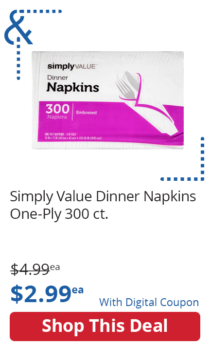 Simply Value Dinner Napkins