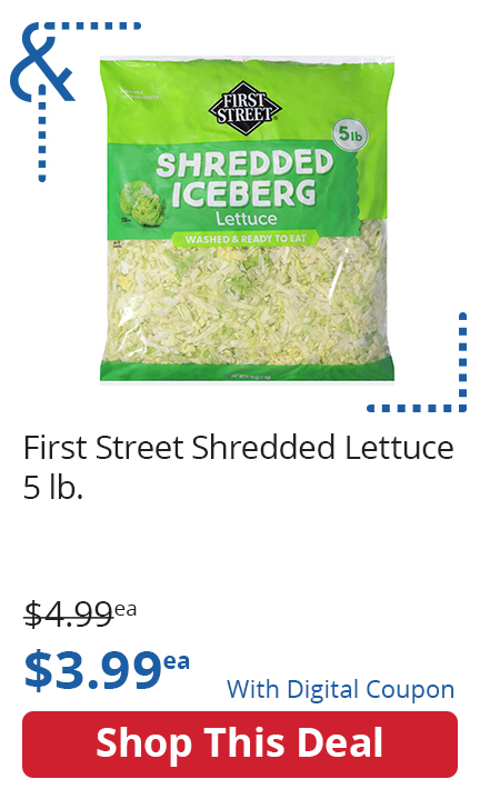 First Street Shredded Lettuce