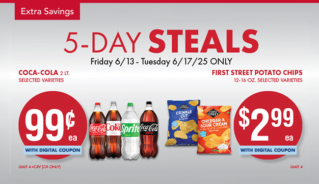 5-Day Steals panel