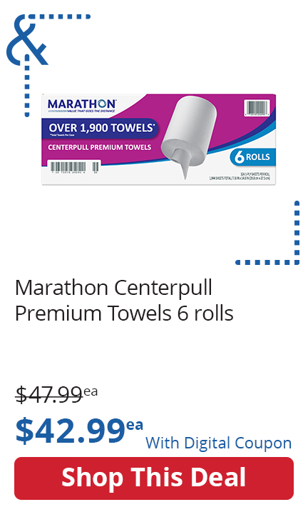 Marathon Centerpull Premium Towels
