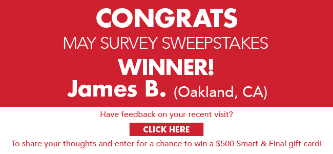 May Survey Winner