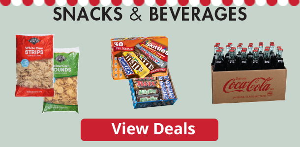 Snacks & Beverages