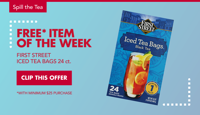 FS Iced tea bags