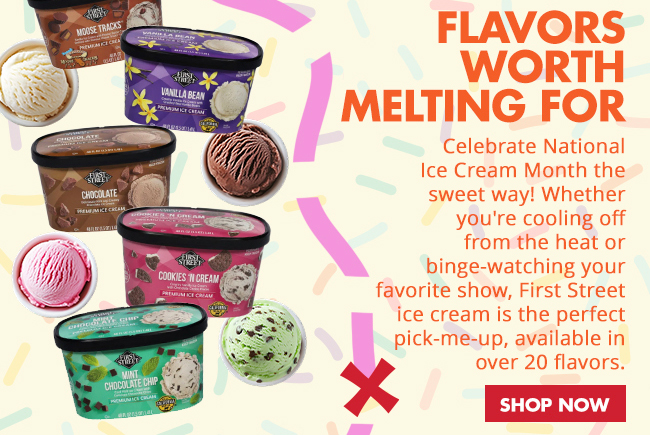 Celebrate National Ice Cream Month with FS Ice cream