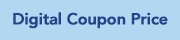 Digital coupon price