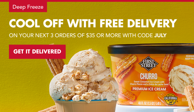 FS Churro Ice Cream + FREE DELIVERY