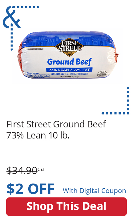 First Street Ground Beef