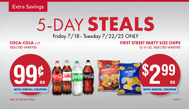 5-Day Steals panel