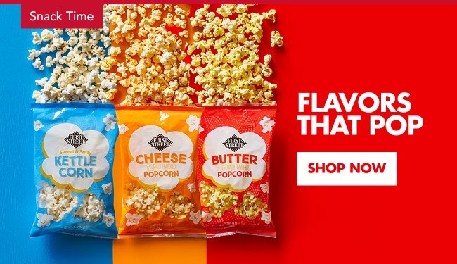  FS popcorn - perfect for bonfires, beach days, pool parties