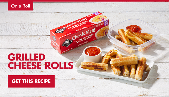 Grilled Cheese Rolls recipe (from 2024)