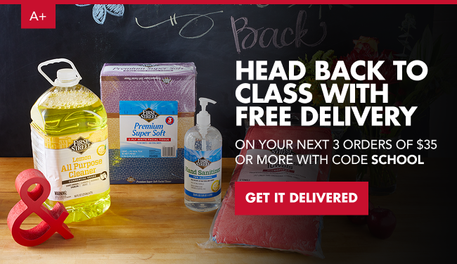 FREE DELIVERY before the bell rings