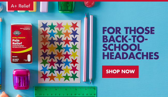 ALT TEXT: FS Ibuprofen/Teacher Prep for the new school year