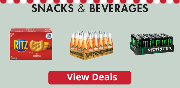 Snacks & Beverages
