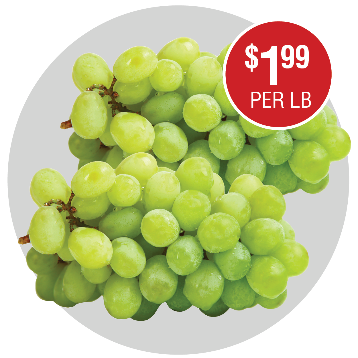 GREEN SEEDLESS GRAPES