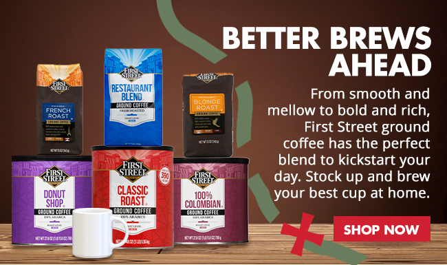 Fall Into First Street: Coffees