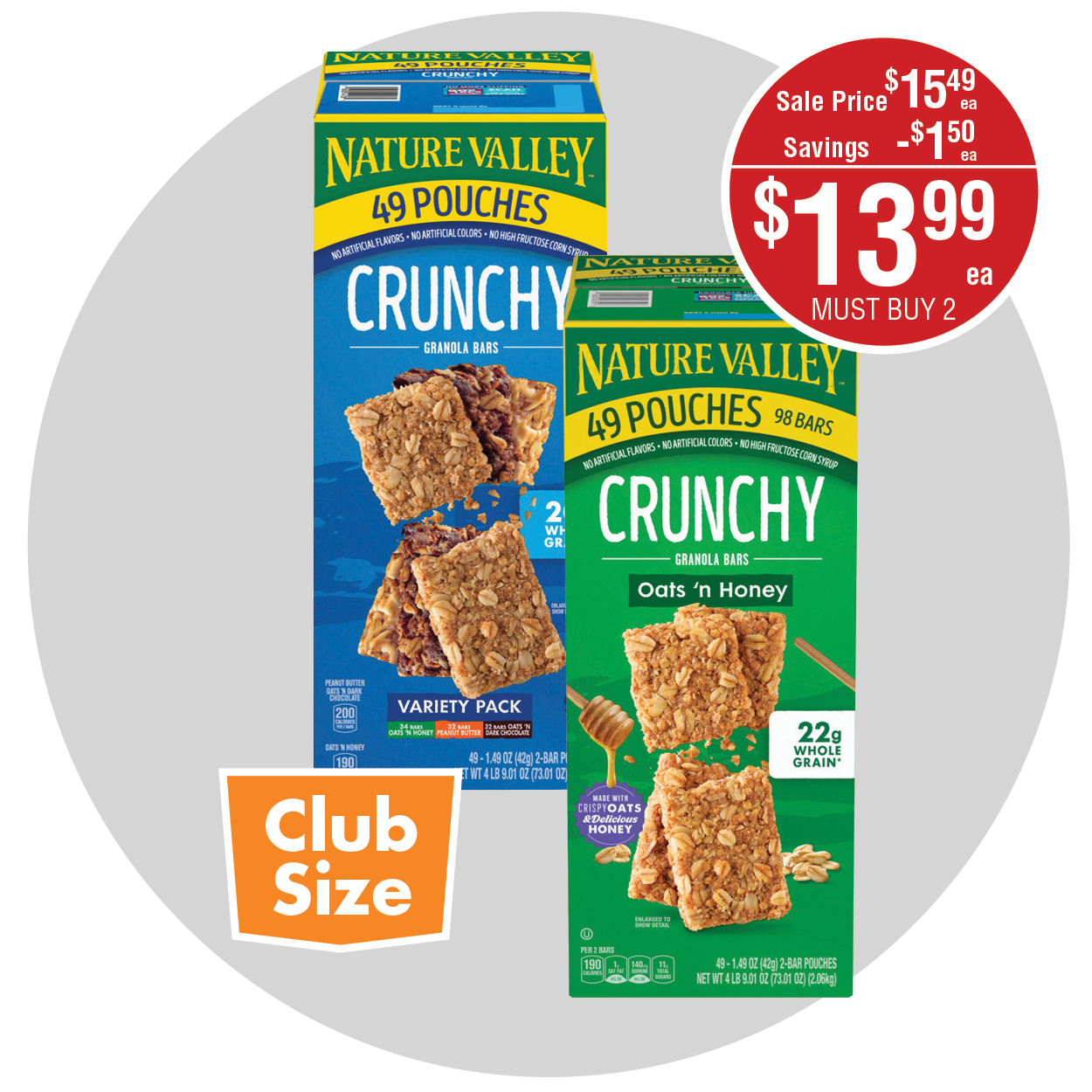 NATURE VALLEY GRANOLA BARS
