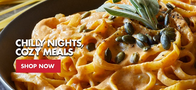 Pumpkin Alfredo Pasta