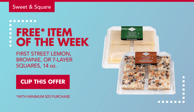 FS Layer, Lemon or Brownie Squares, 14 oz.