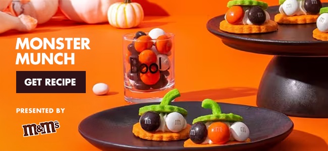 M&Ms Pumpkins Recipe