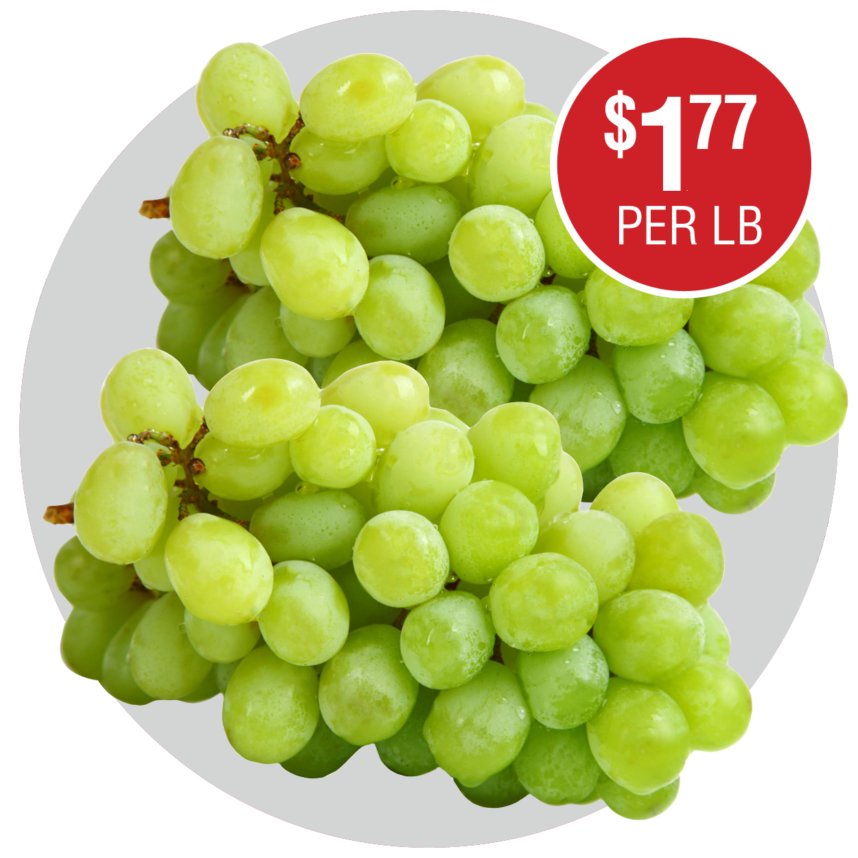 GREEN SEEDELSS GRAPES