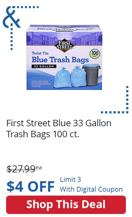 FS 33-gallon Bag Blue