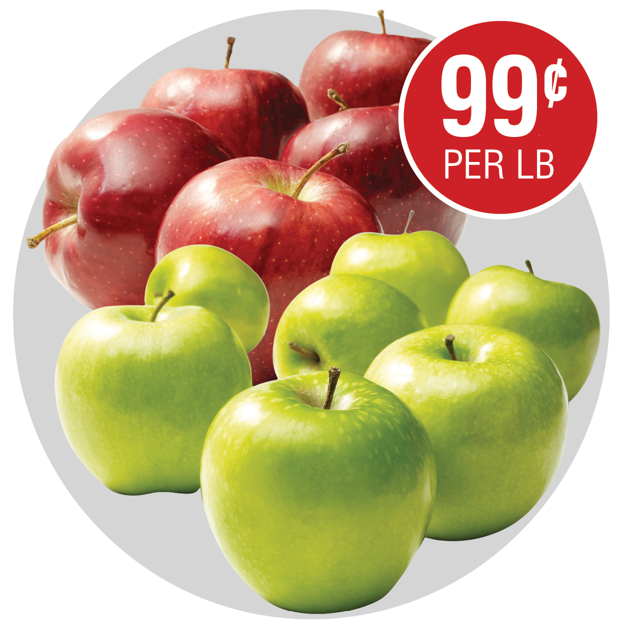 GRANNY SMITH OR RED DELICIOUS APPLES