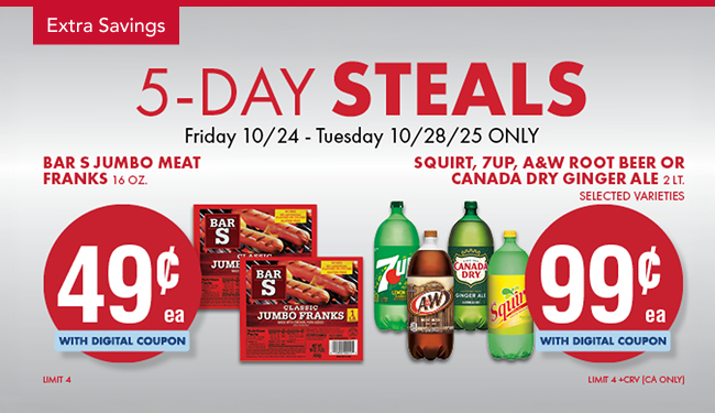 5-Day Steals panel