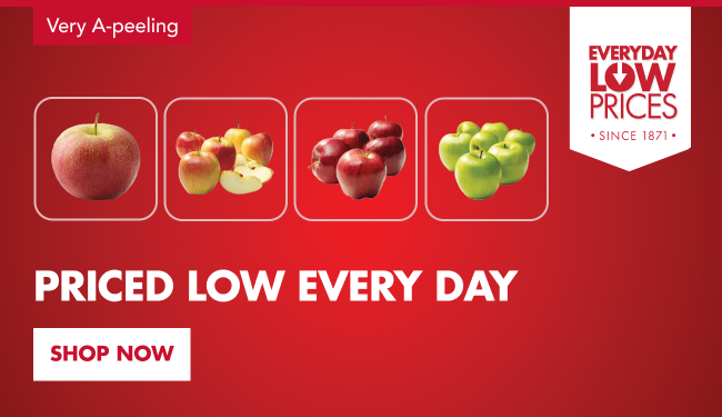 EDLP Apples (Granny, Fuji, Gala, Red) perfect for dipping 