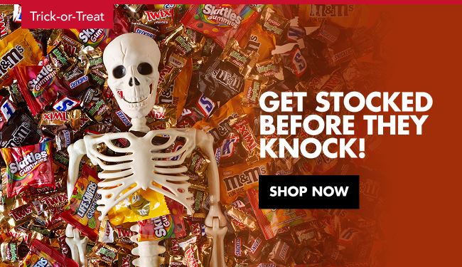  Happy Halloween/Candy Skeleton