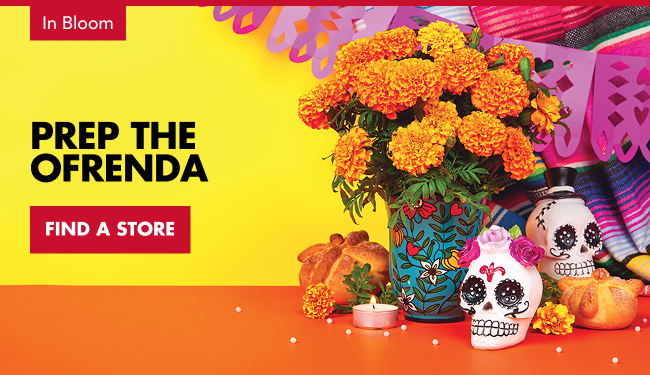 We've got Marigolds/Find a Store CTA